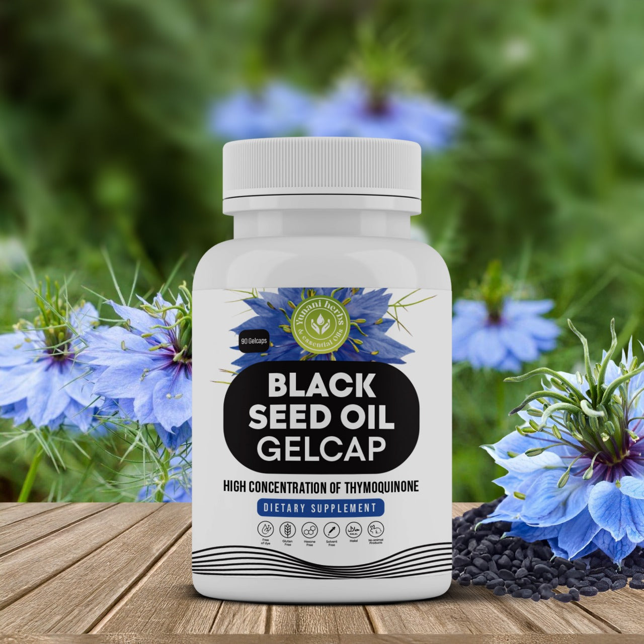 Black Seed Oil Gelcaps - 500mg