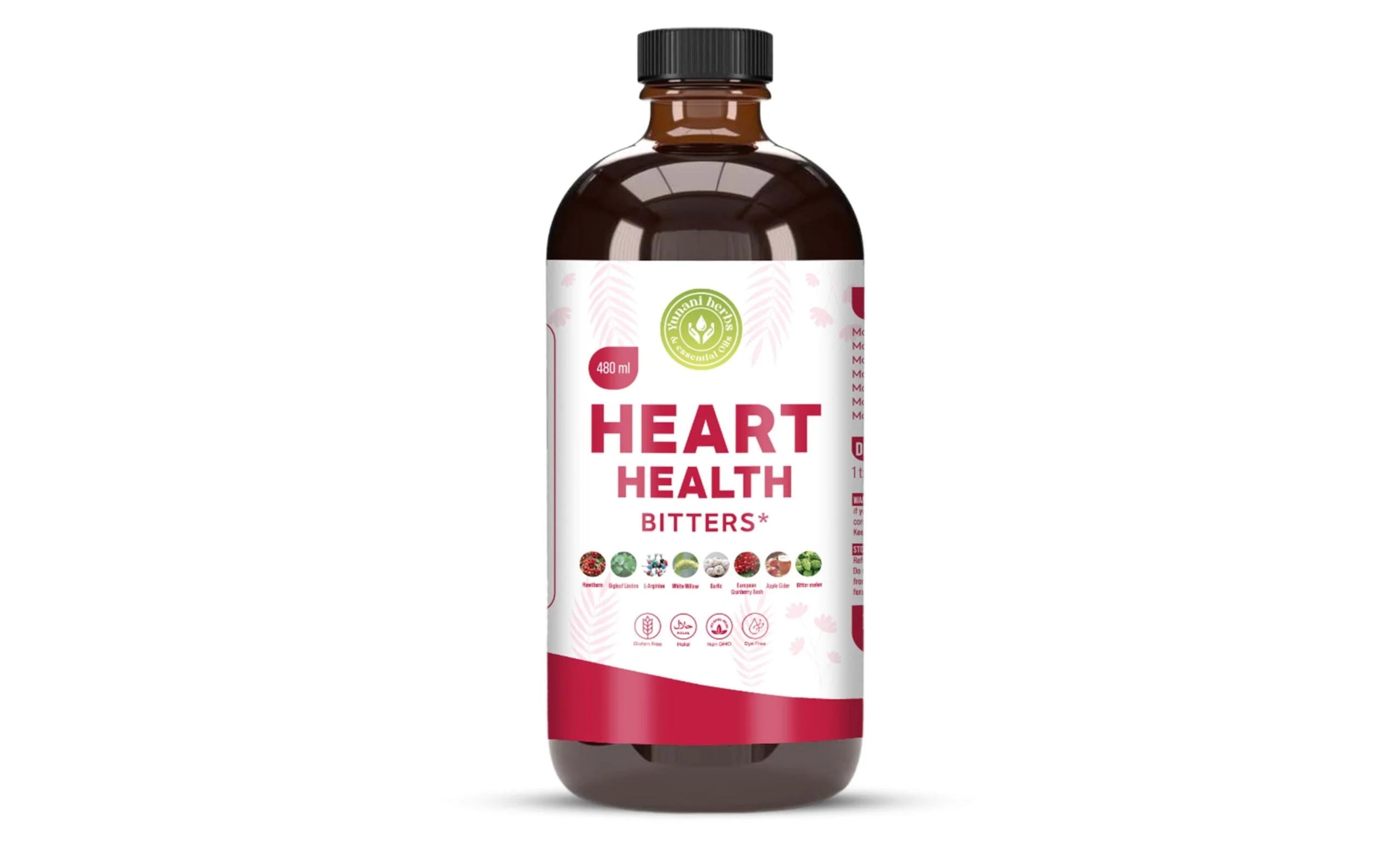 Yunani Herbs - Heart Health Bitters lower blood pressure