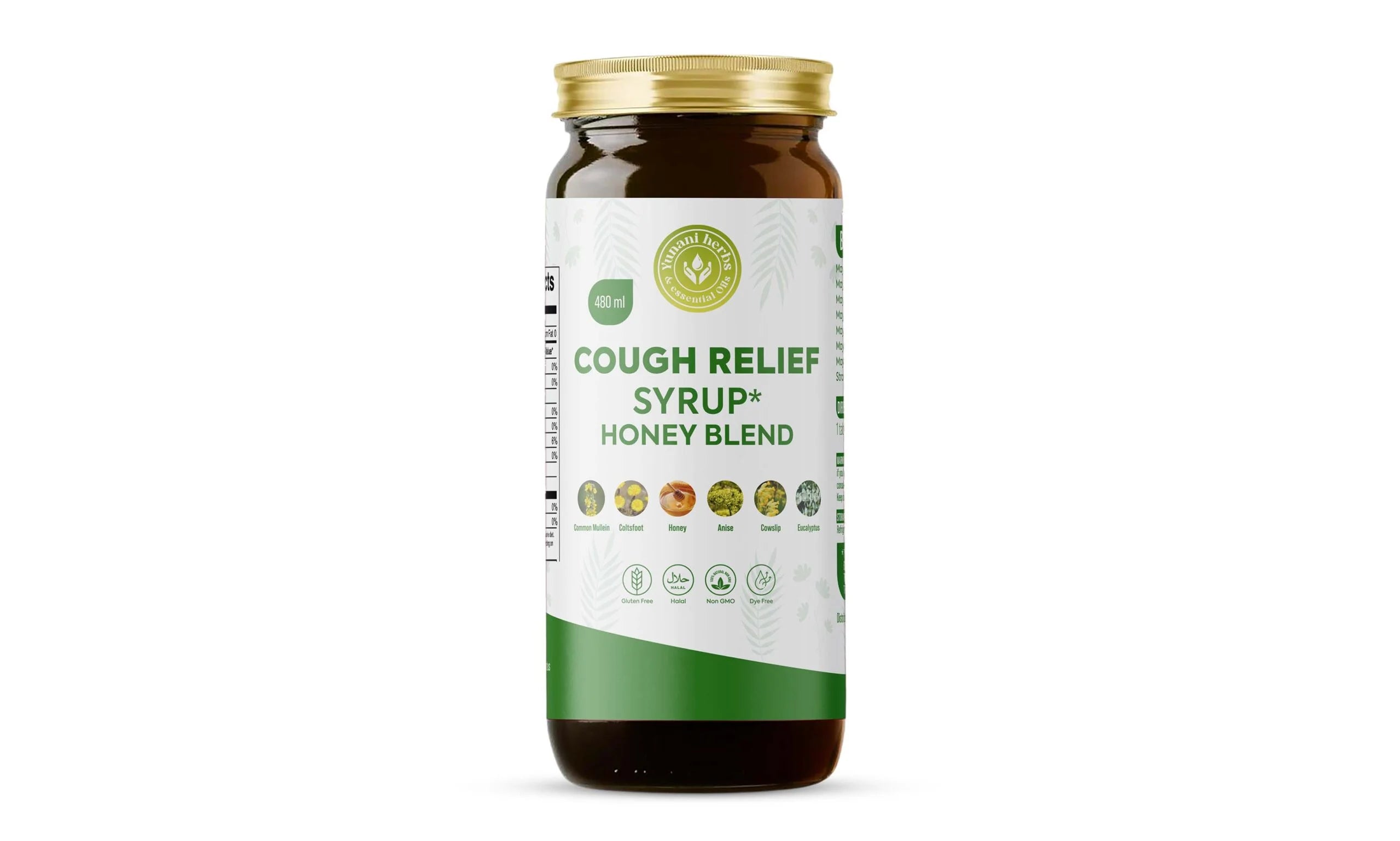 Yunani Herbs - Cough Relief Syrup Honey Blend