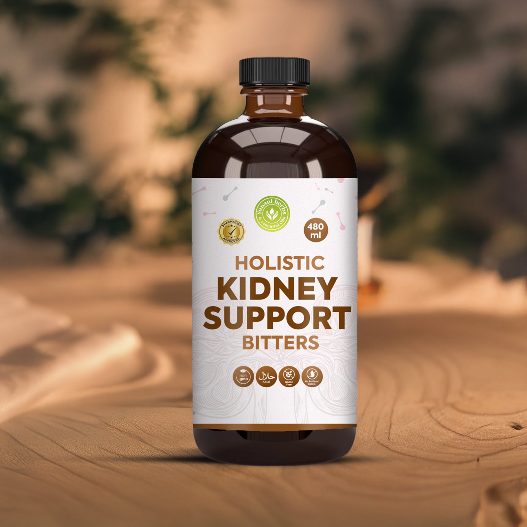 Holistic Kidney support Bitters 480 mls