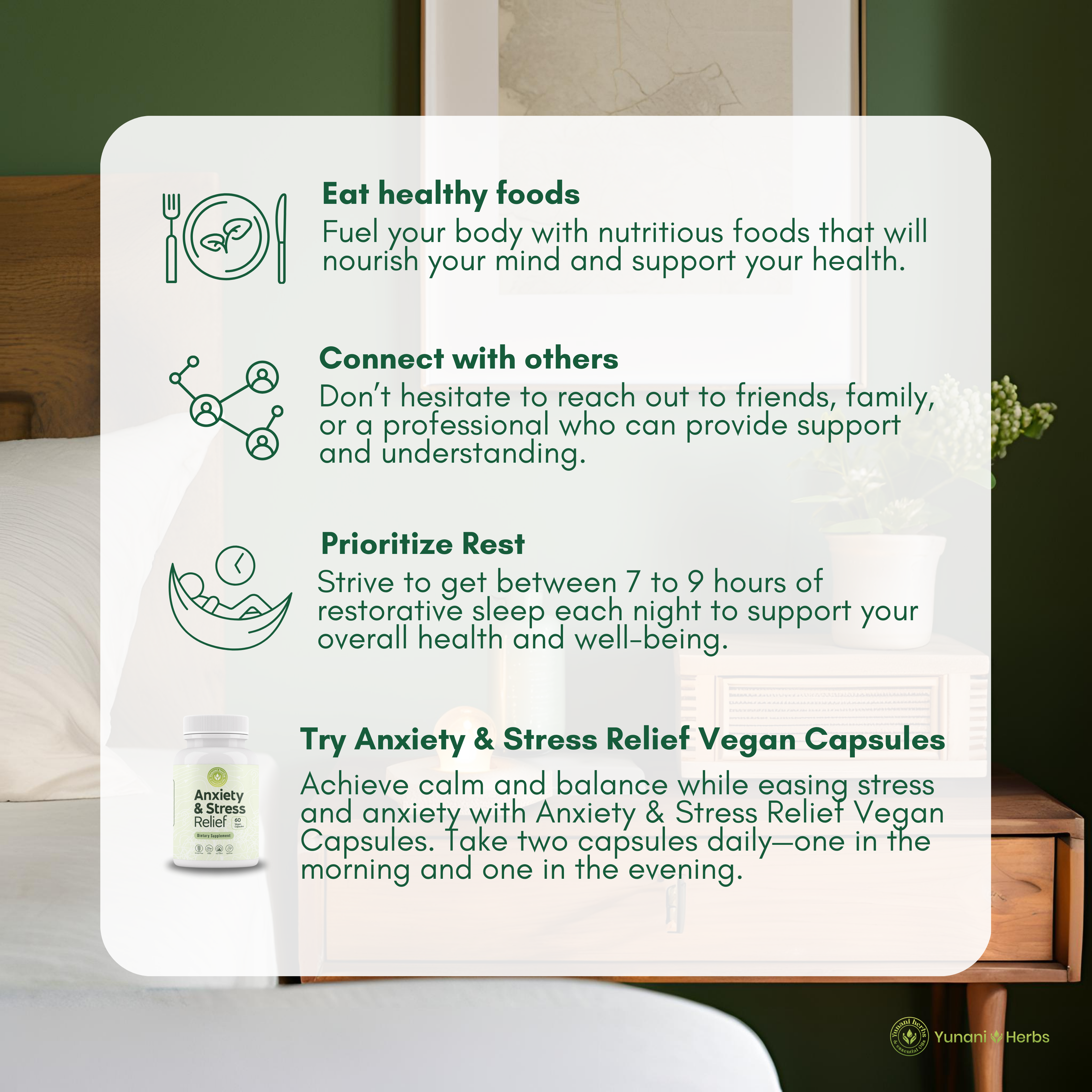 Yunani Herbs - Anxiety & Stress Relief