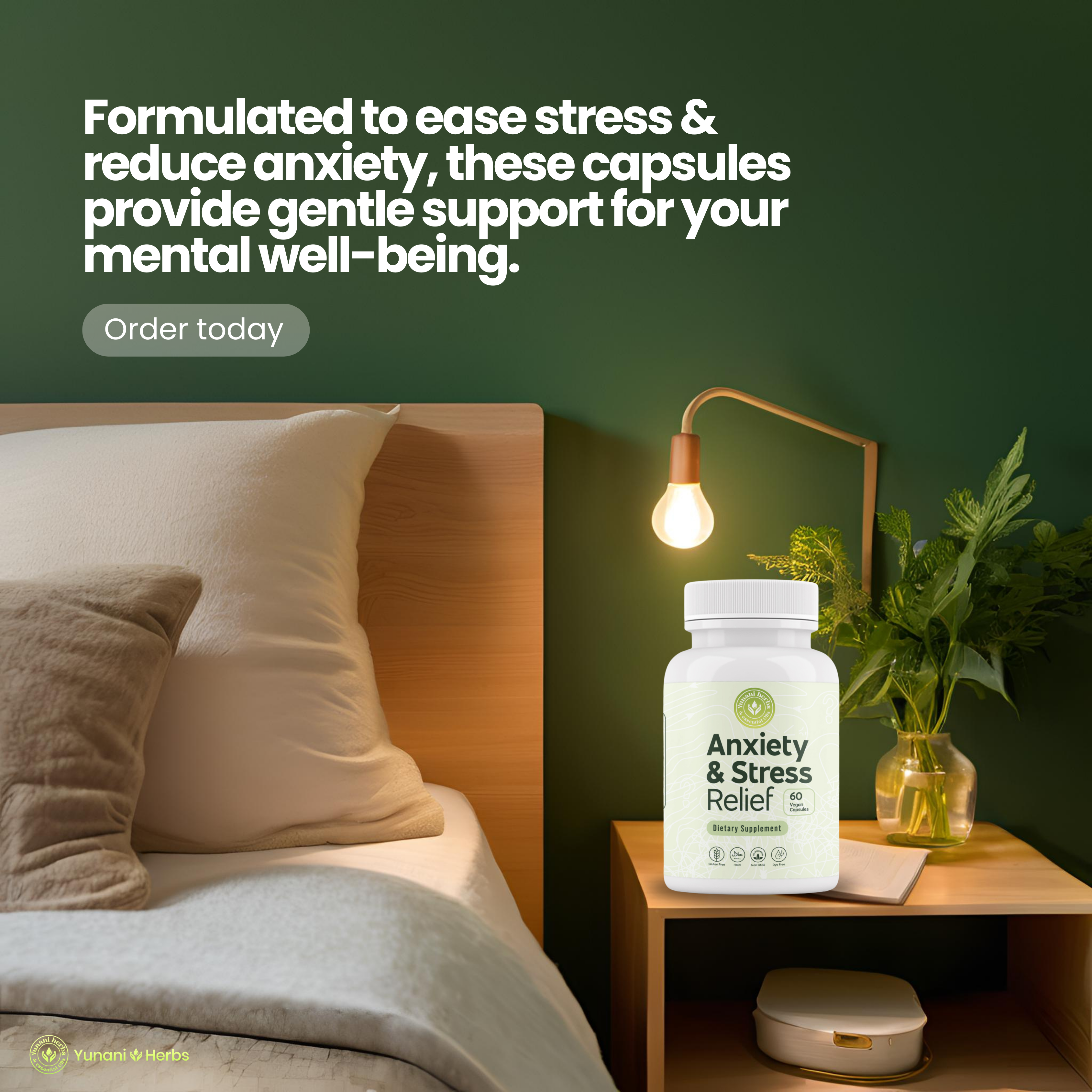 Yunani Herbs - Anxiety & Stress Relief