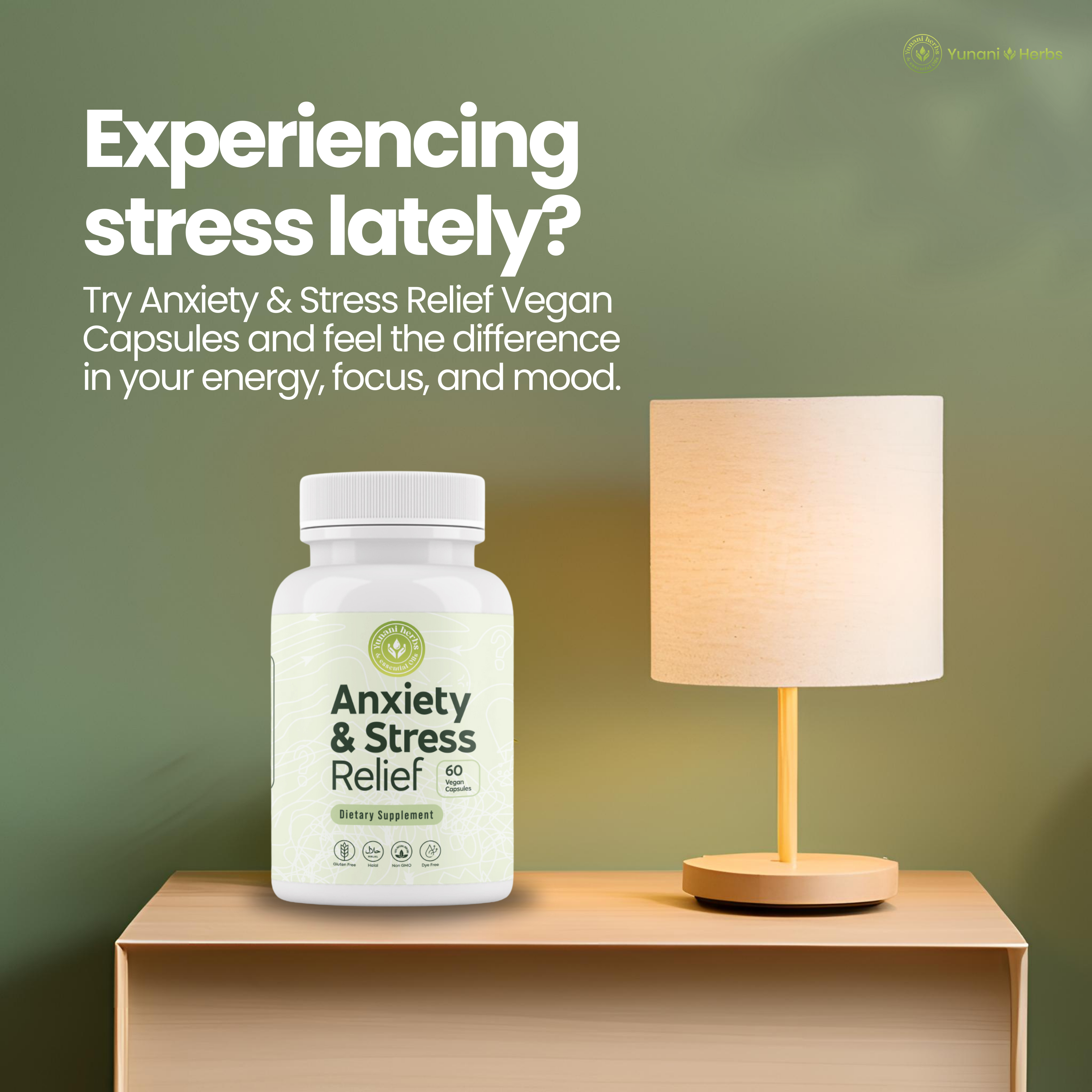 Yunani Herbs - Anxiety & Stress Relief