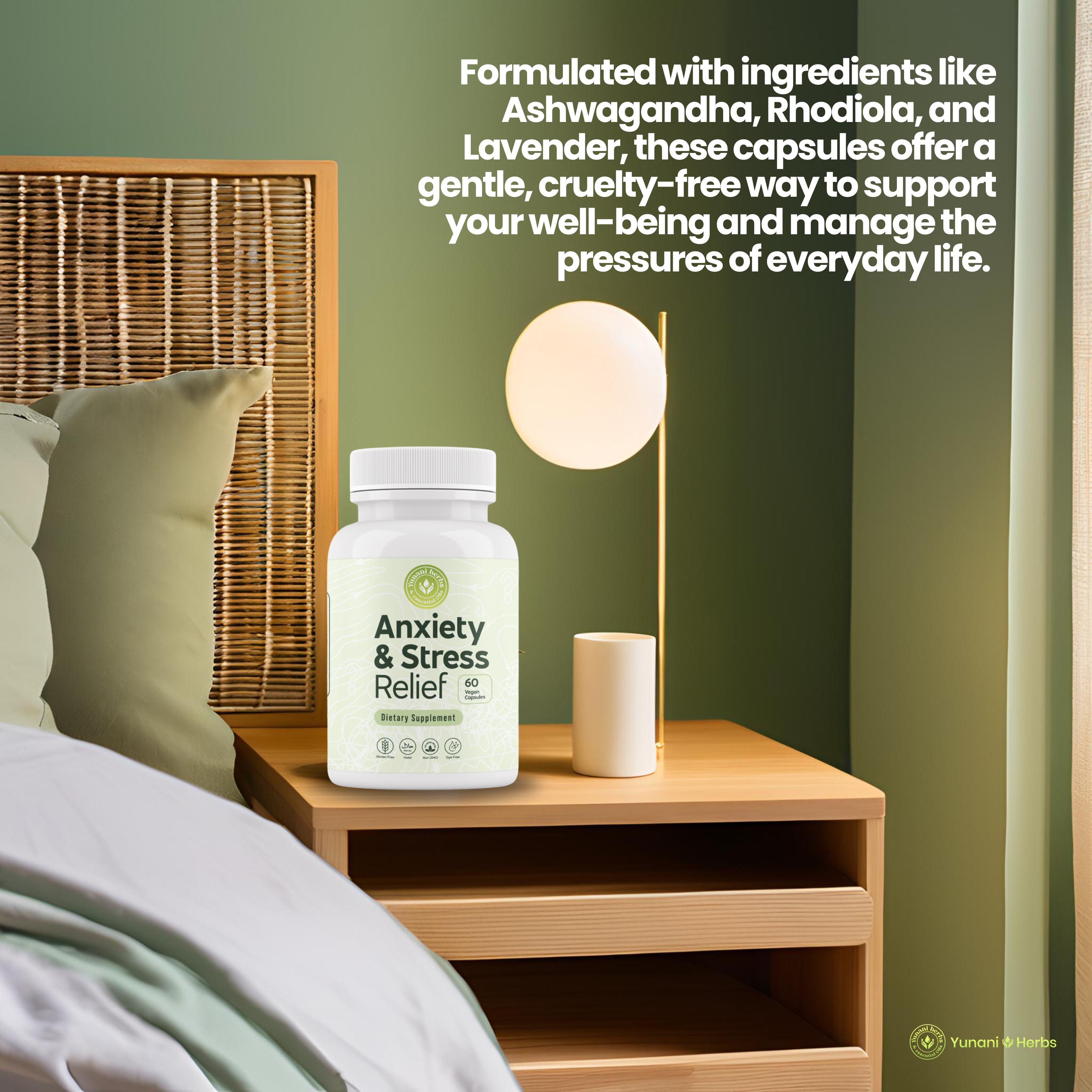 Yunani Herbs - Anxiety & Stress Relief