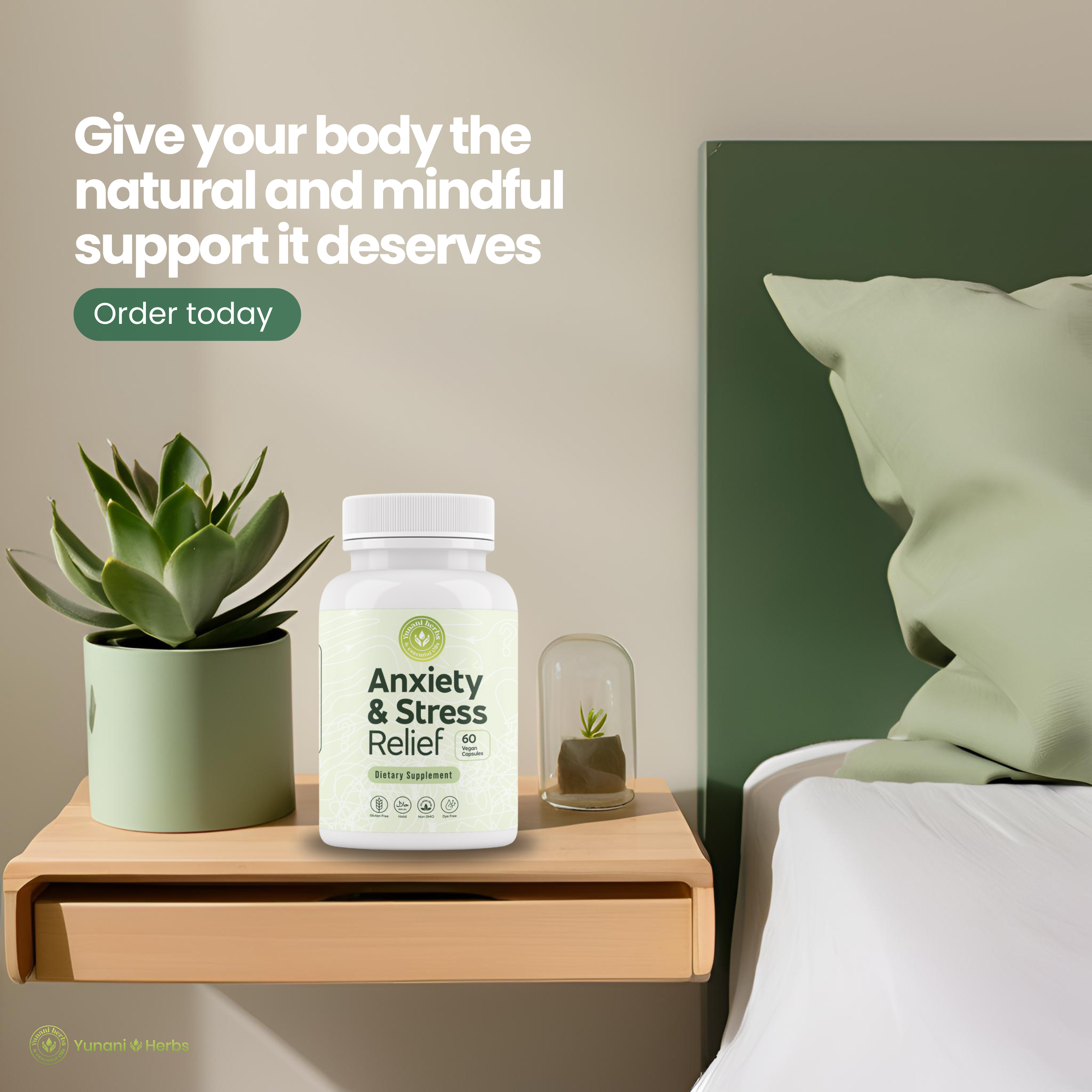 Yunani Herbs - Anxiety & Stress Relief