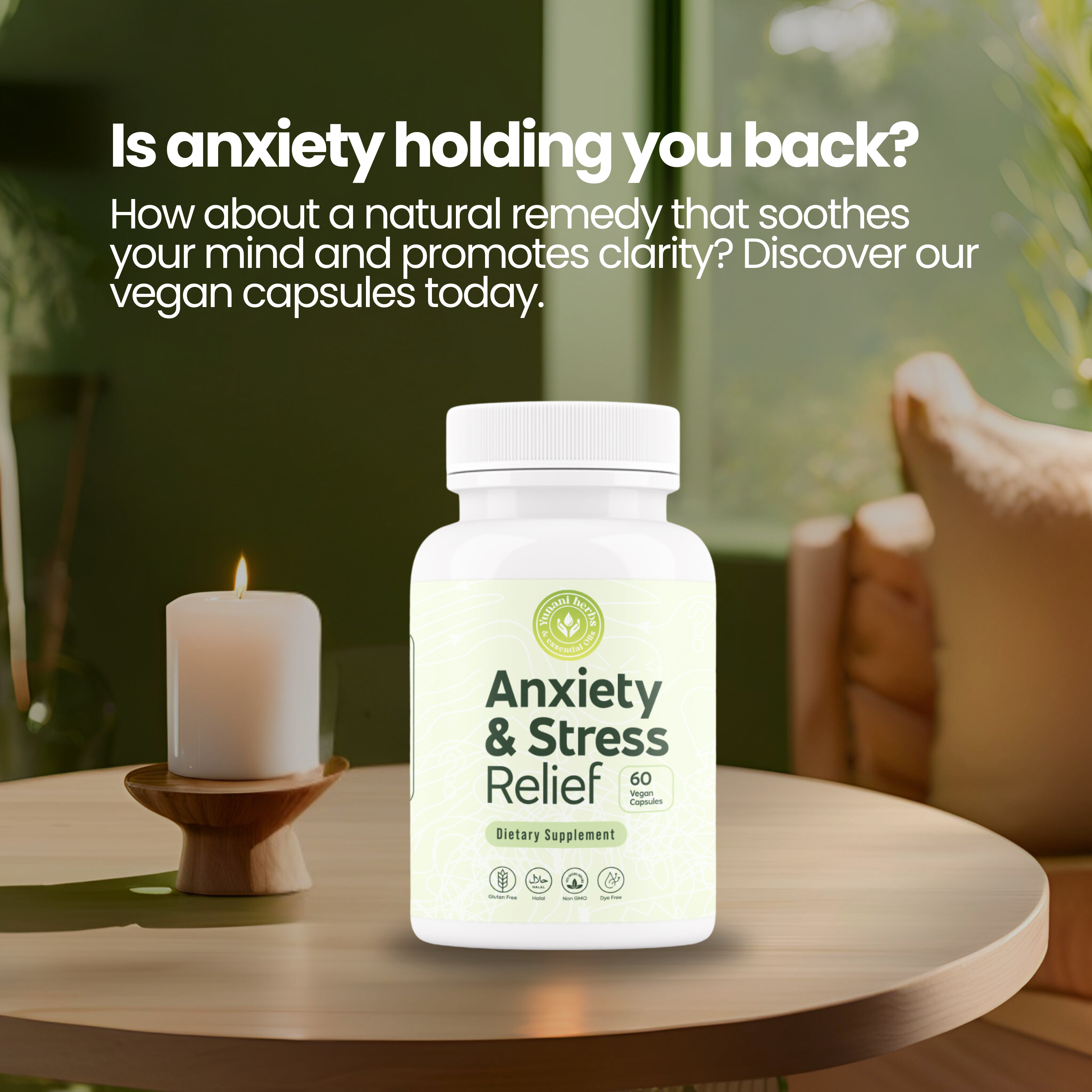 Yunani Herbs - Anxiety & Stress Relief