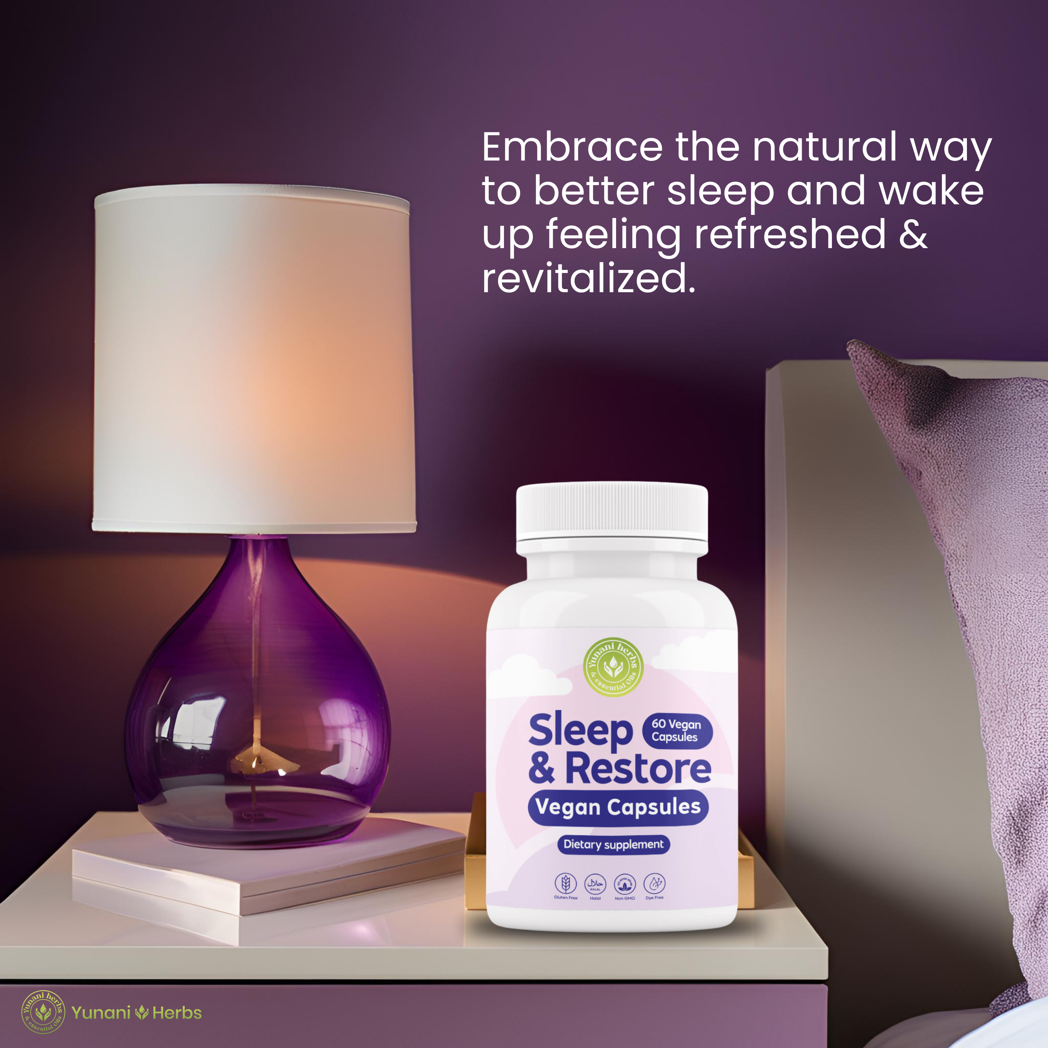 Sleep & Restore 60 vegan capsules