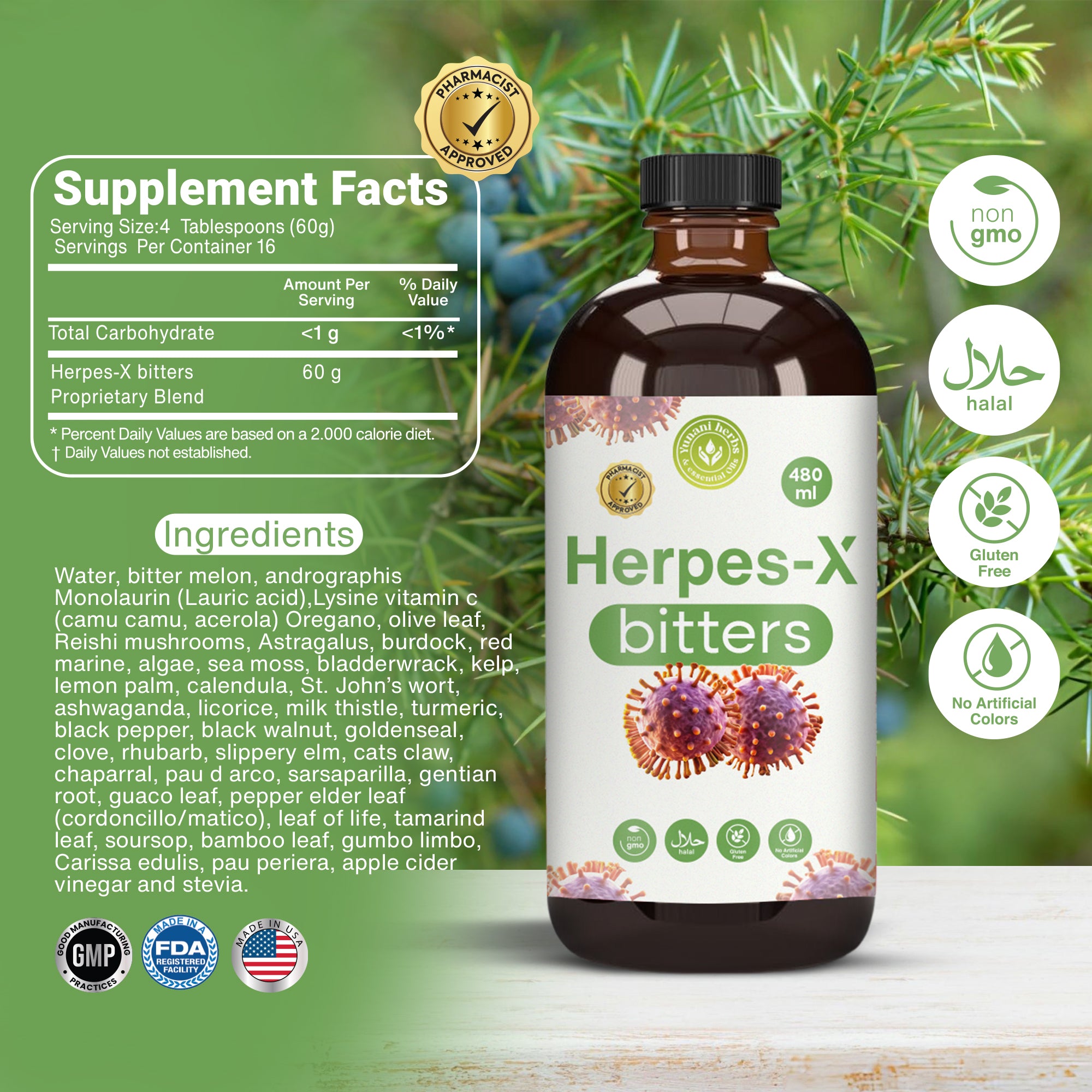 Herpes-X Bitters