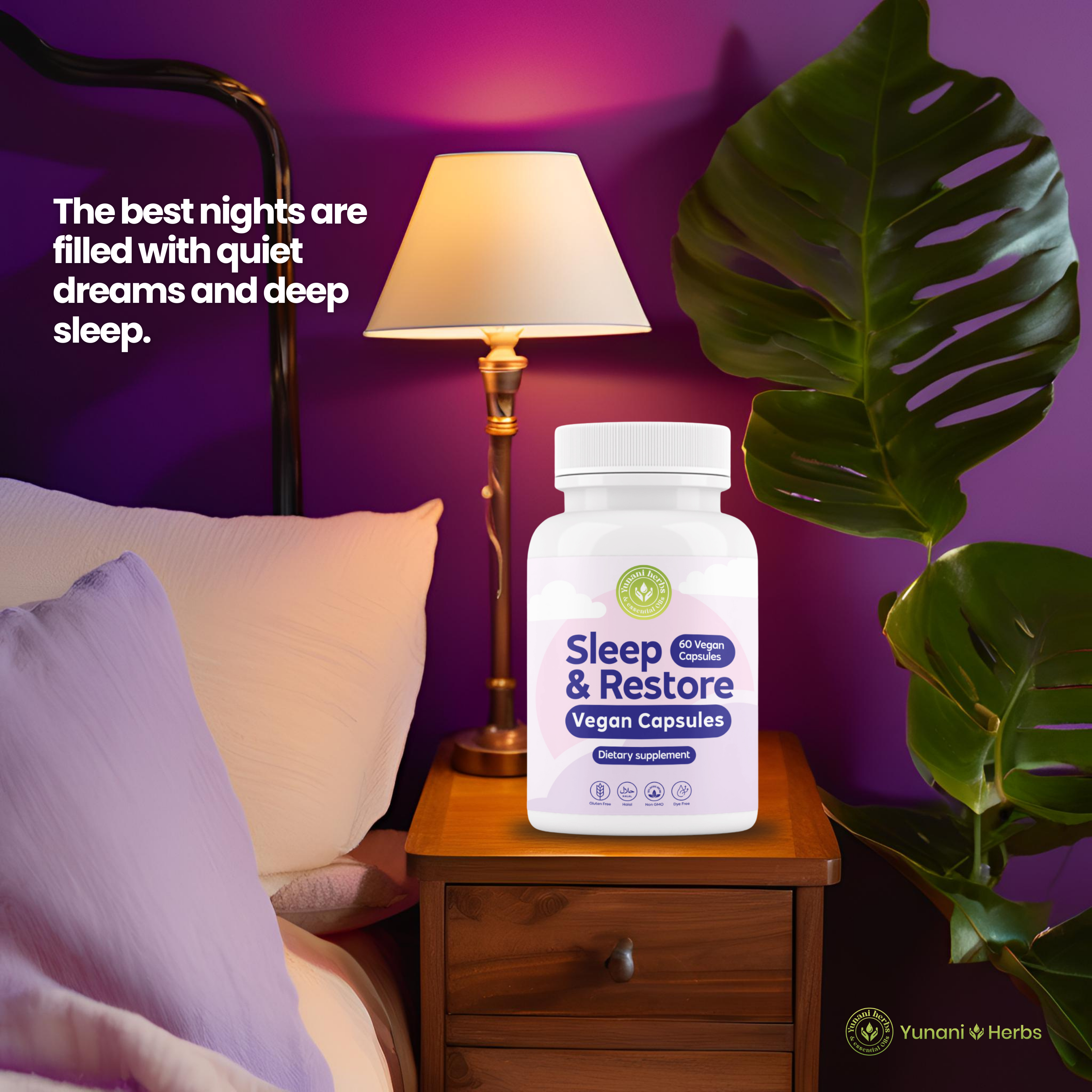 Sleep & Restore 60 vegan capsules