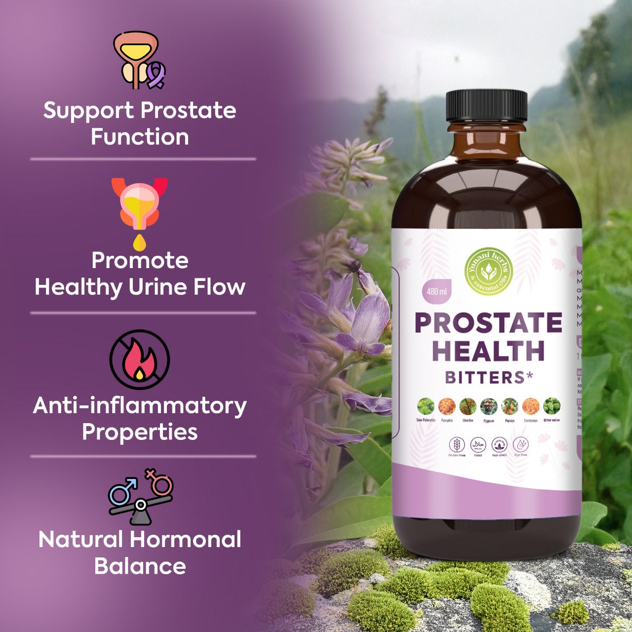 Yunani Herbs - Prostate Health Bitters