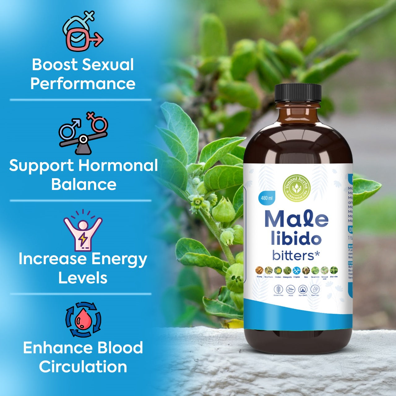 Yunani Herbs - Male Libido Bitters