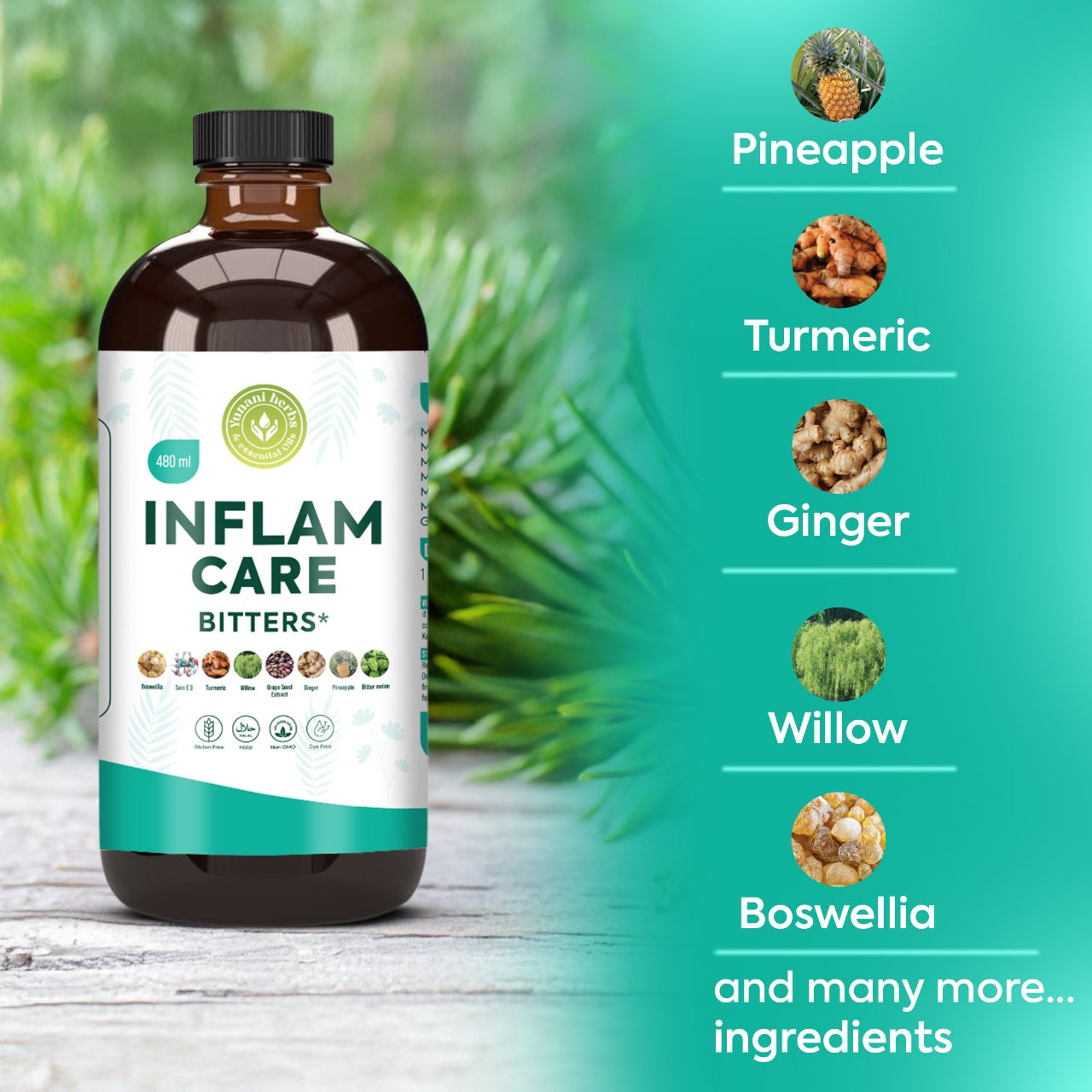 Yunani Herbs - Inflam Care Bitters
