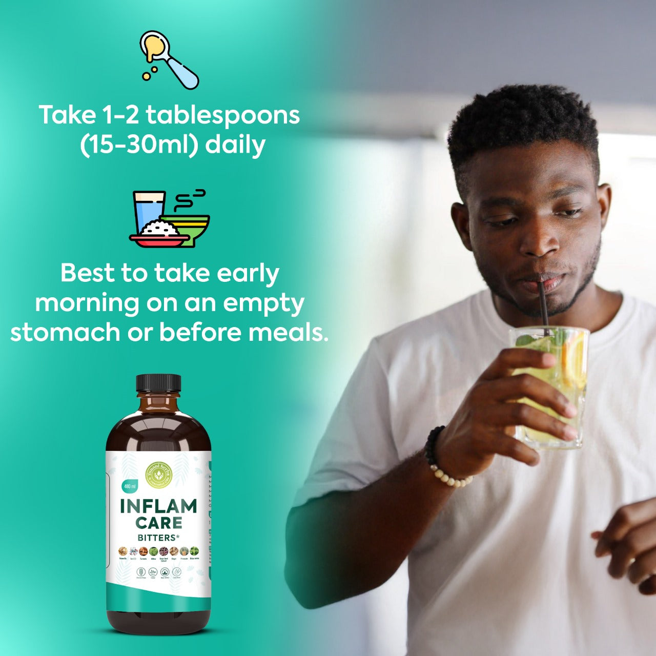 Yunani Herbs - Inflam Care Bitters