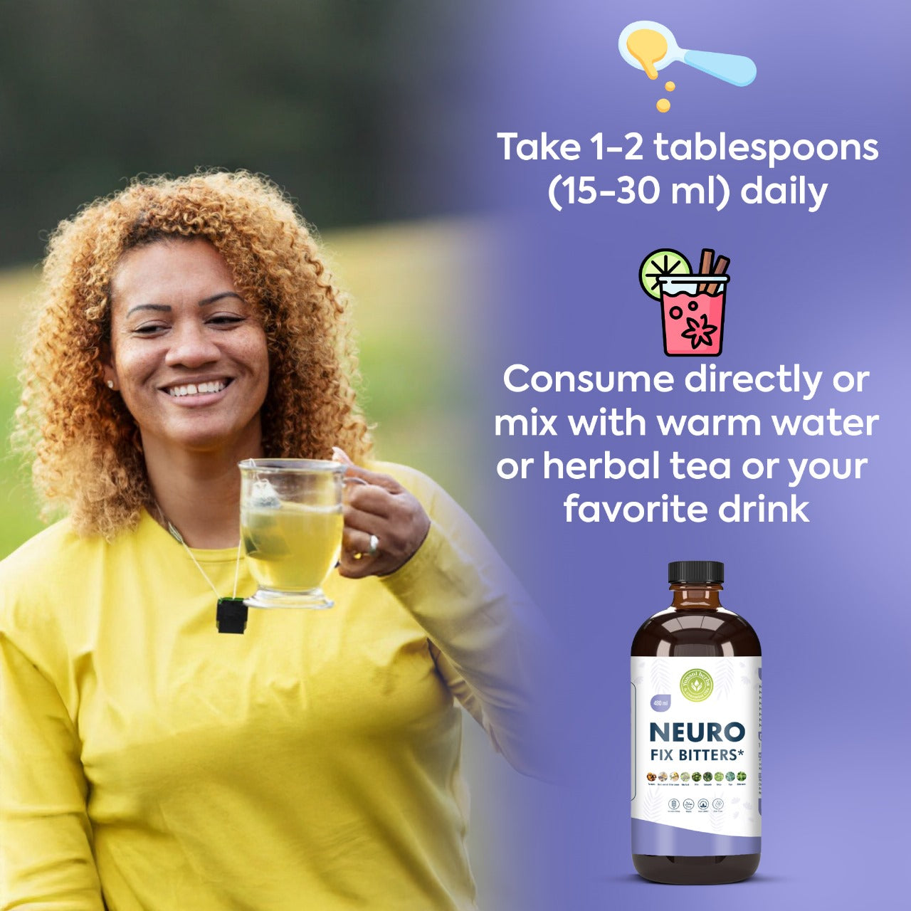 Yunani Herbs - Neuro Fix Bitters