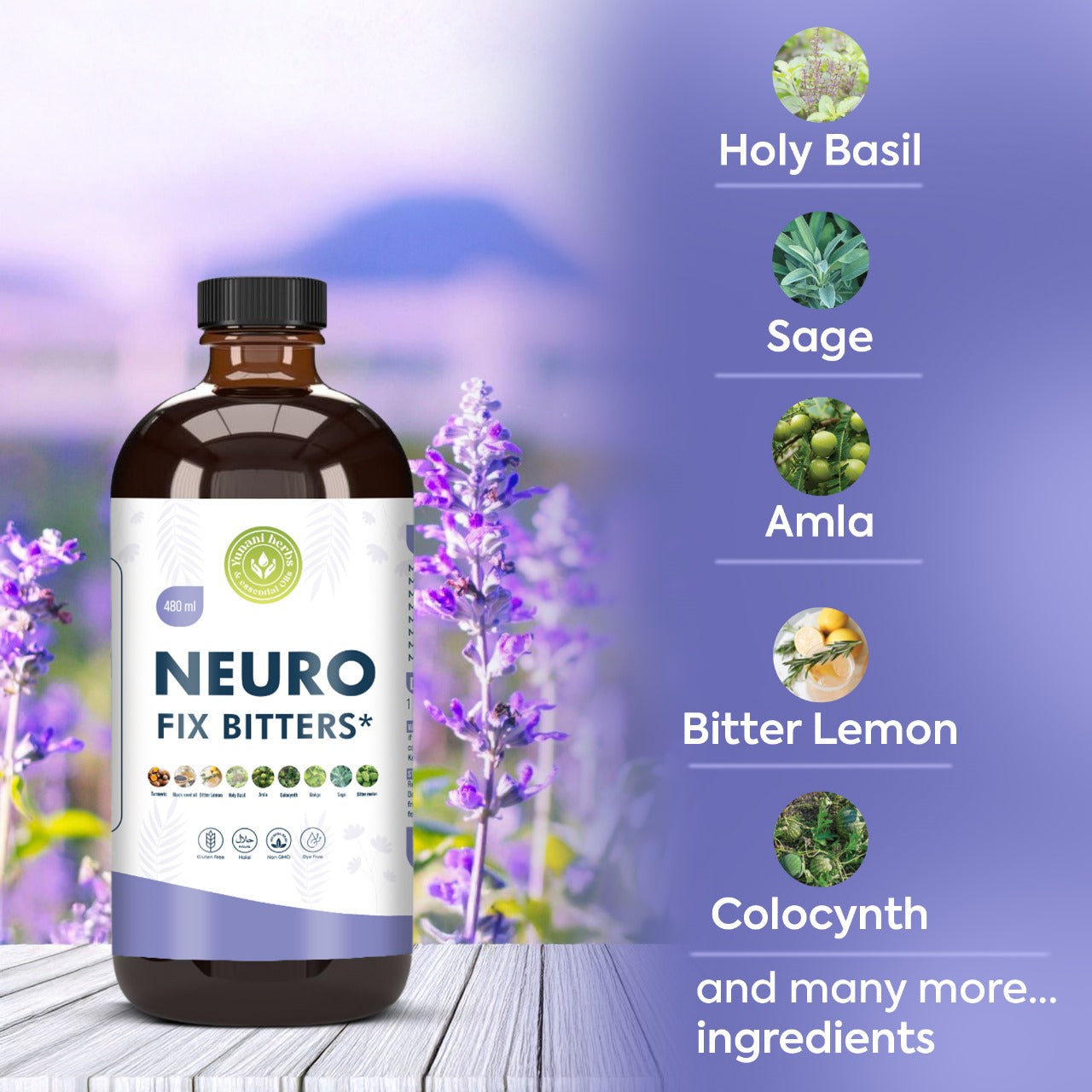 Yunani Herbs - Neuro Fix Bitters