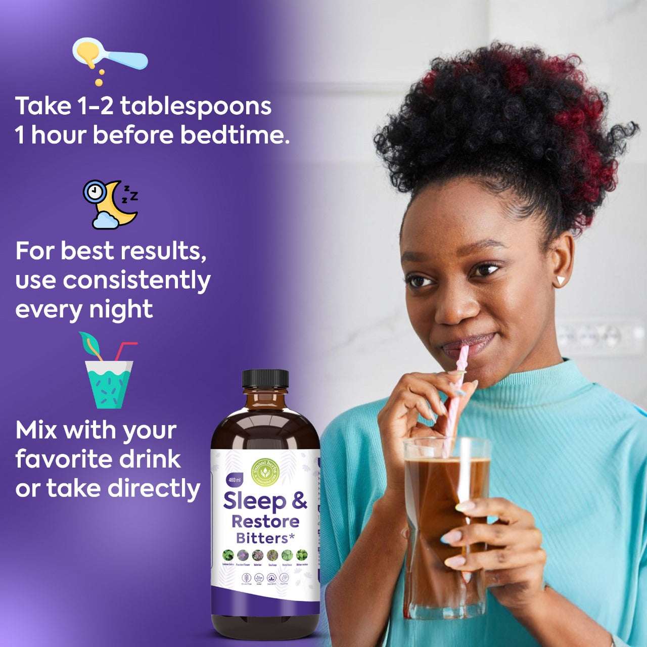 Yunani Herbs - Sleep & Restore Bitters