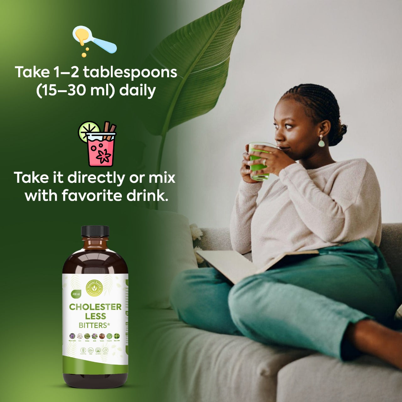 Yunani Herbs - Cholester Less Bitters