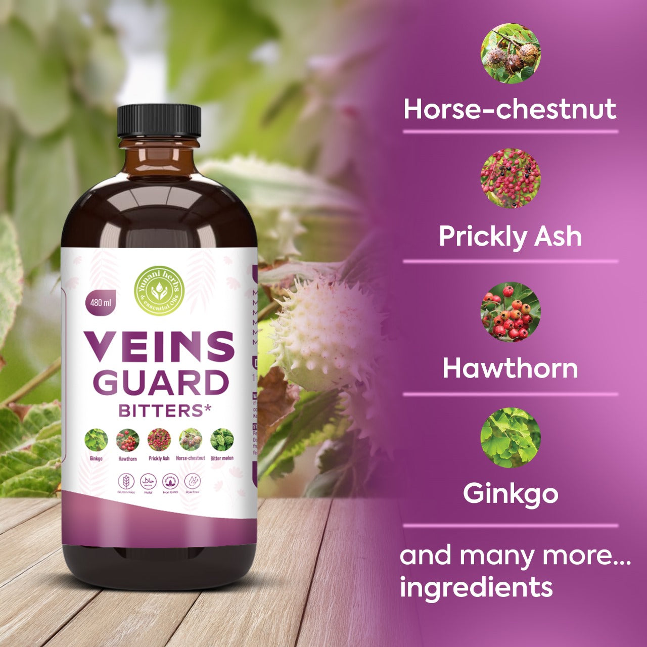 Yunani Herbs - Veins Guard Bitters