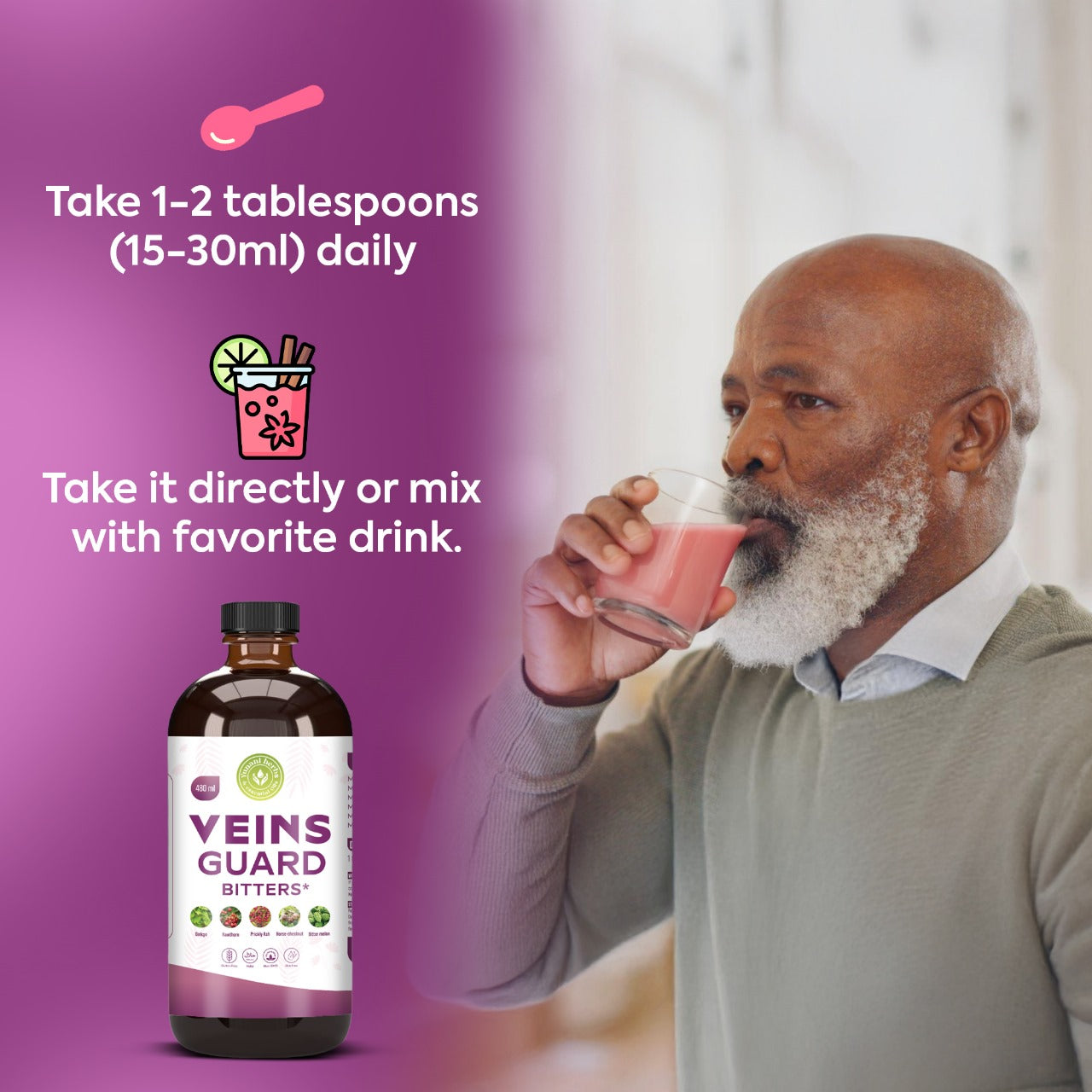 Yunani Herbs - Veins Guard Bitters