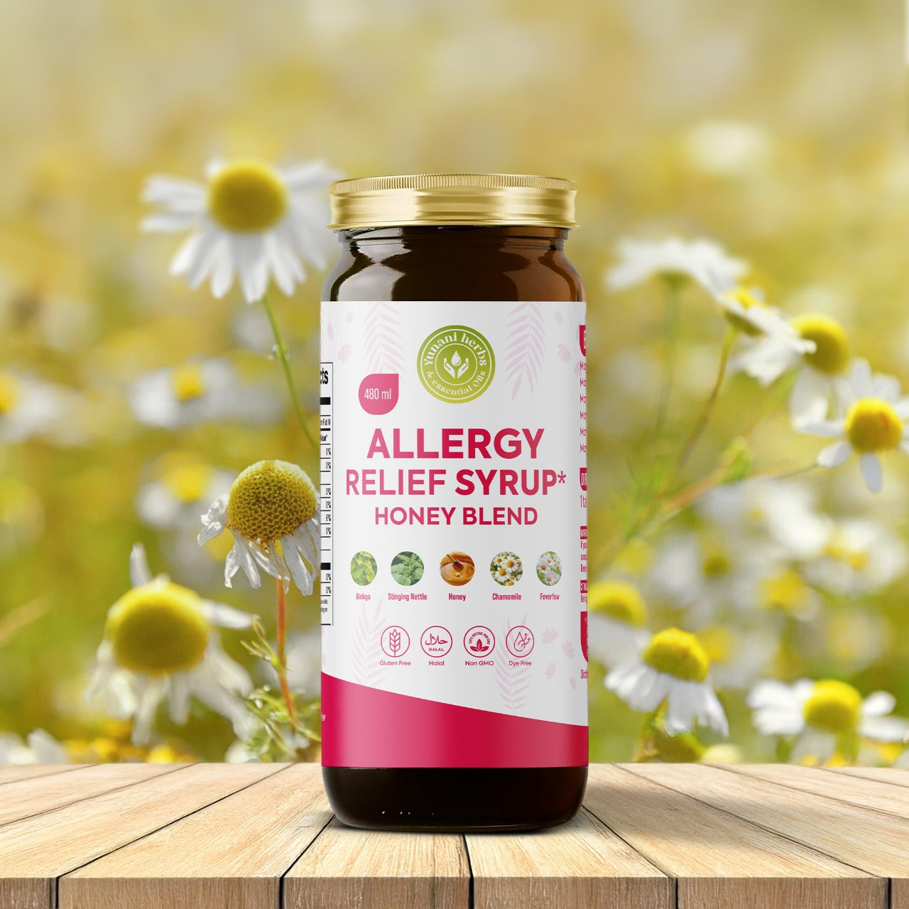 Yunani Herbs - Allergy Relief Syrup Honey Blend