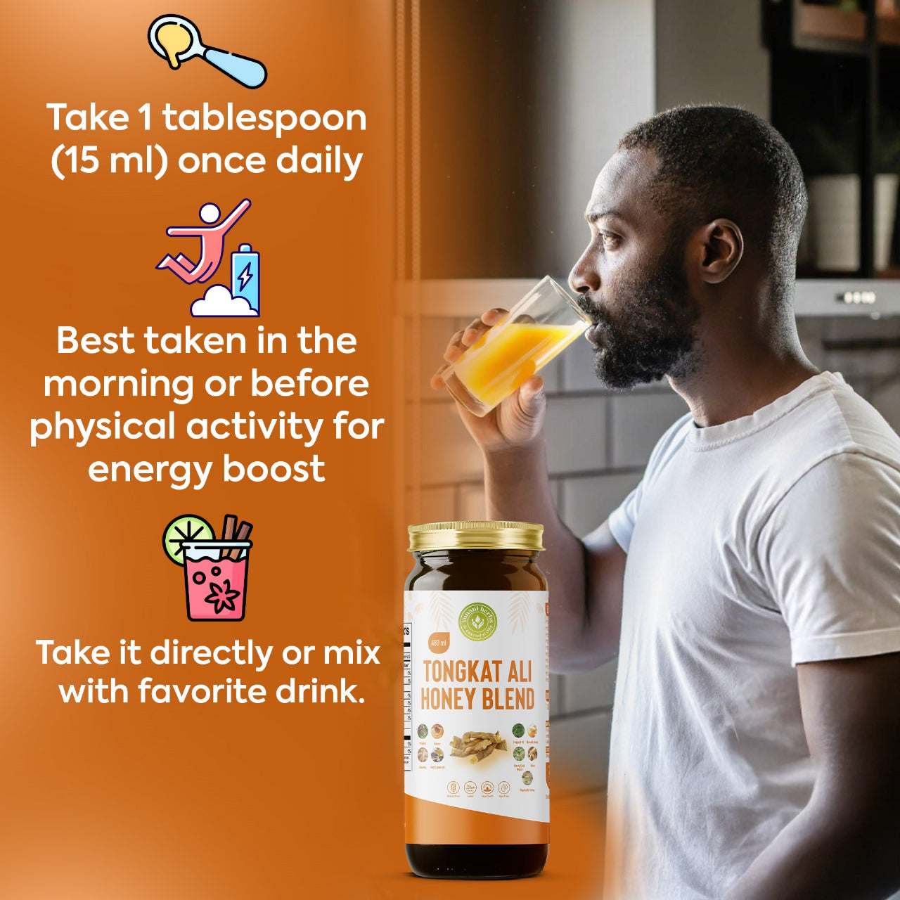 Yunani Herbs - Tongkat Ali Honey Blend