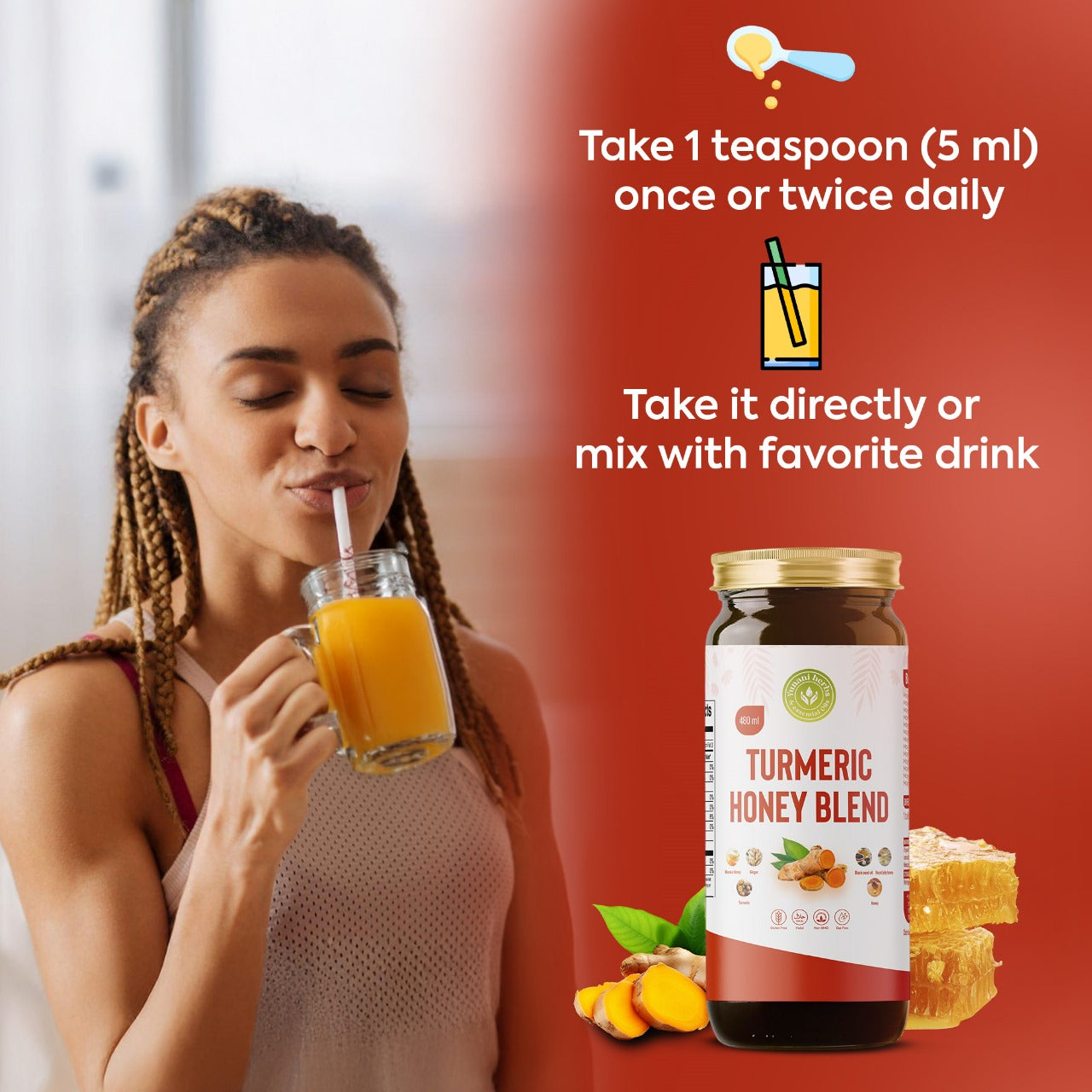 Yunani Turmeric Honey Blend