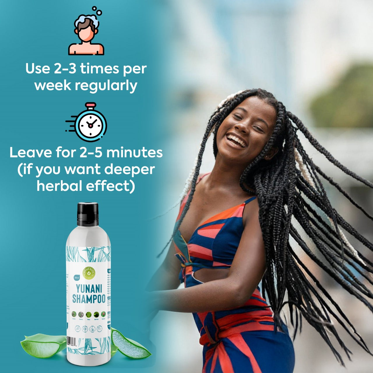 Yunani Shampoo Complete Herbal Solution