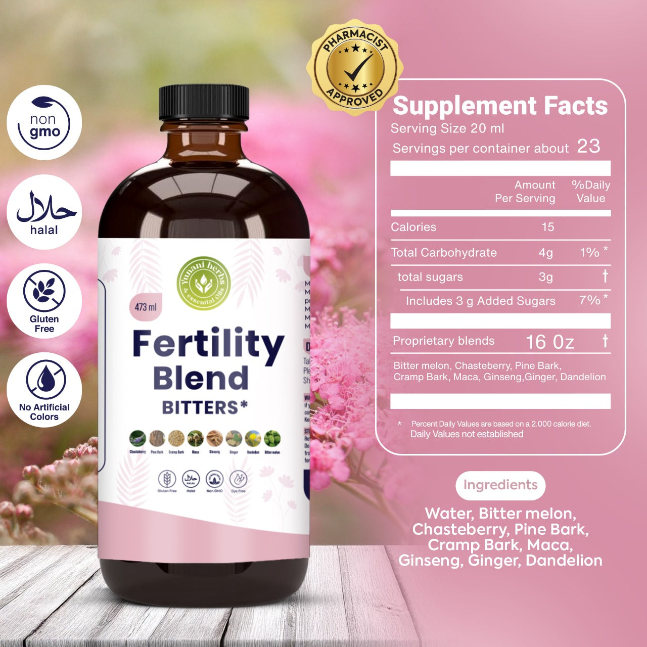 Yunani Herbs - Fertility Blend Bitters