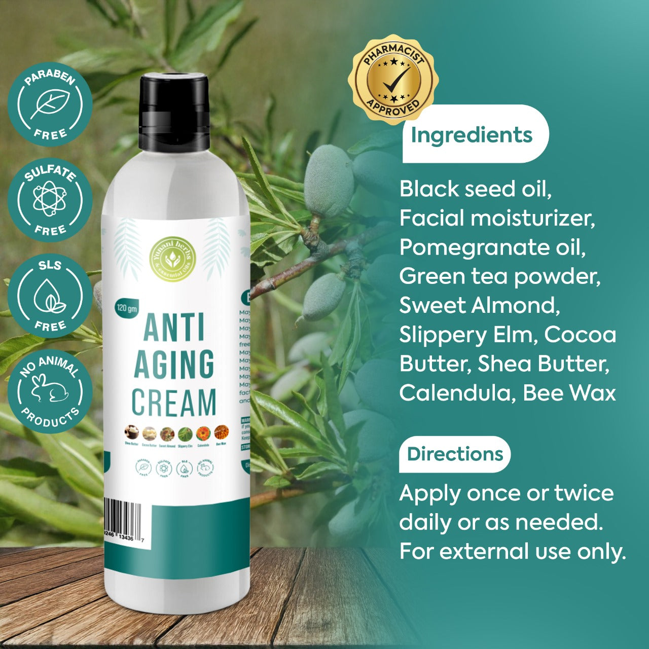 Yunani Herbs - Anti-Aging Cream