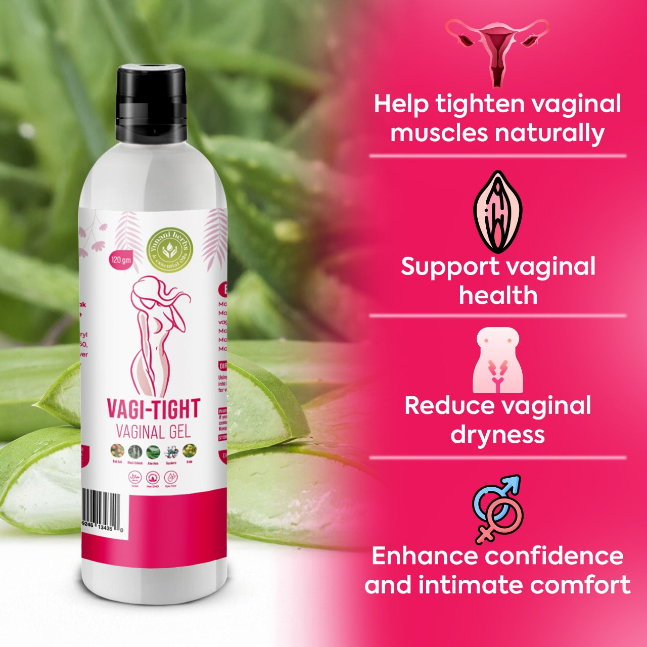 Yunani Herbs - Vagi-Tight Vaginal Gel