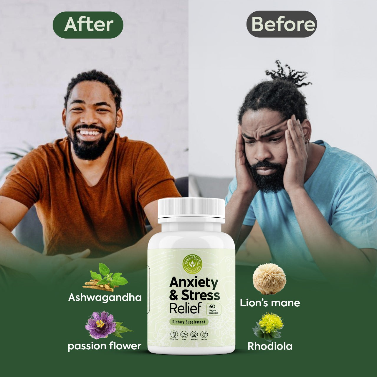 Yunani Herbs - Anxiety & Stress Relief