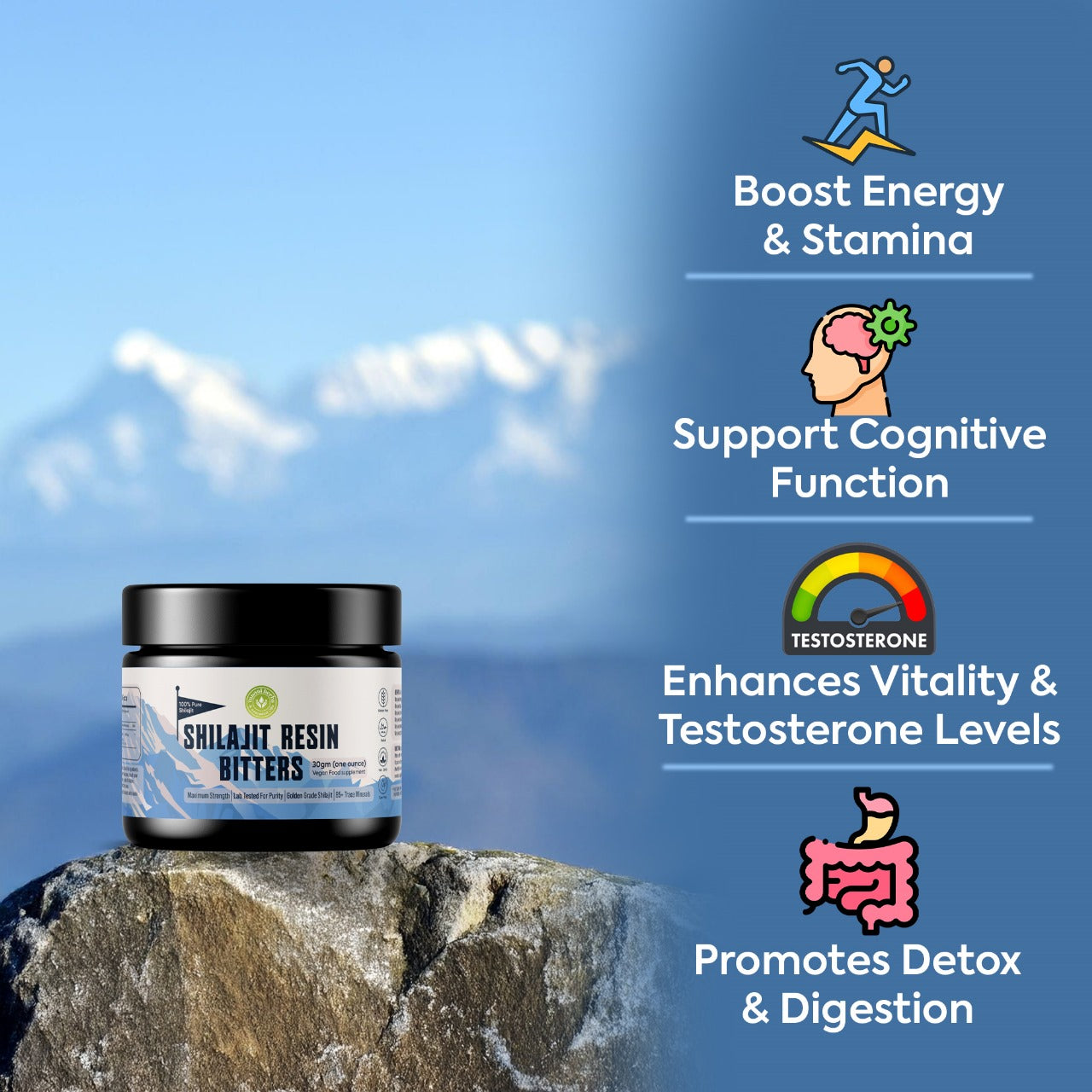 Yunani Herbs - Shilajit Resin Bitters