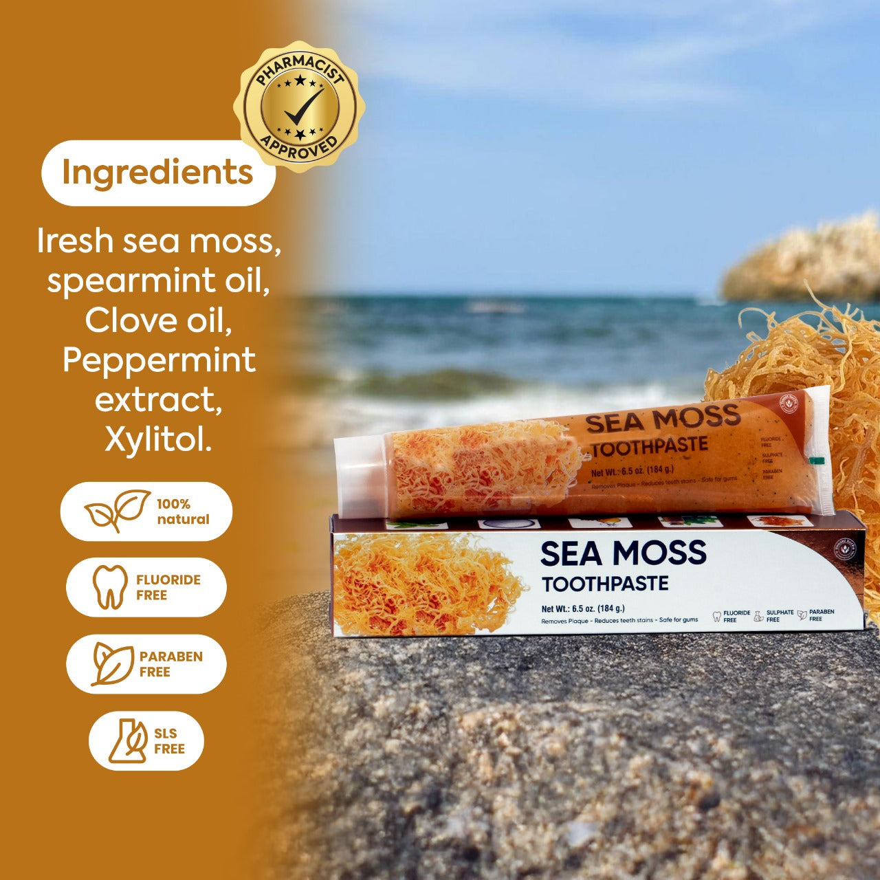 Yunani Sea Moss Toothpaste