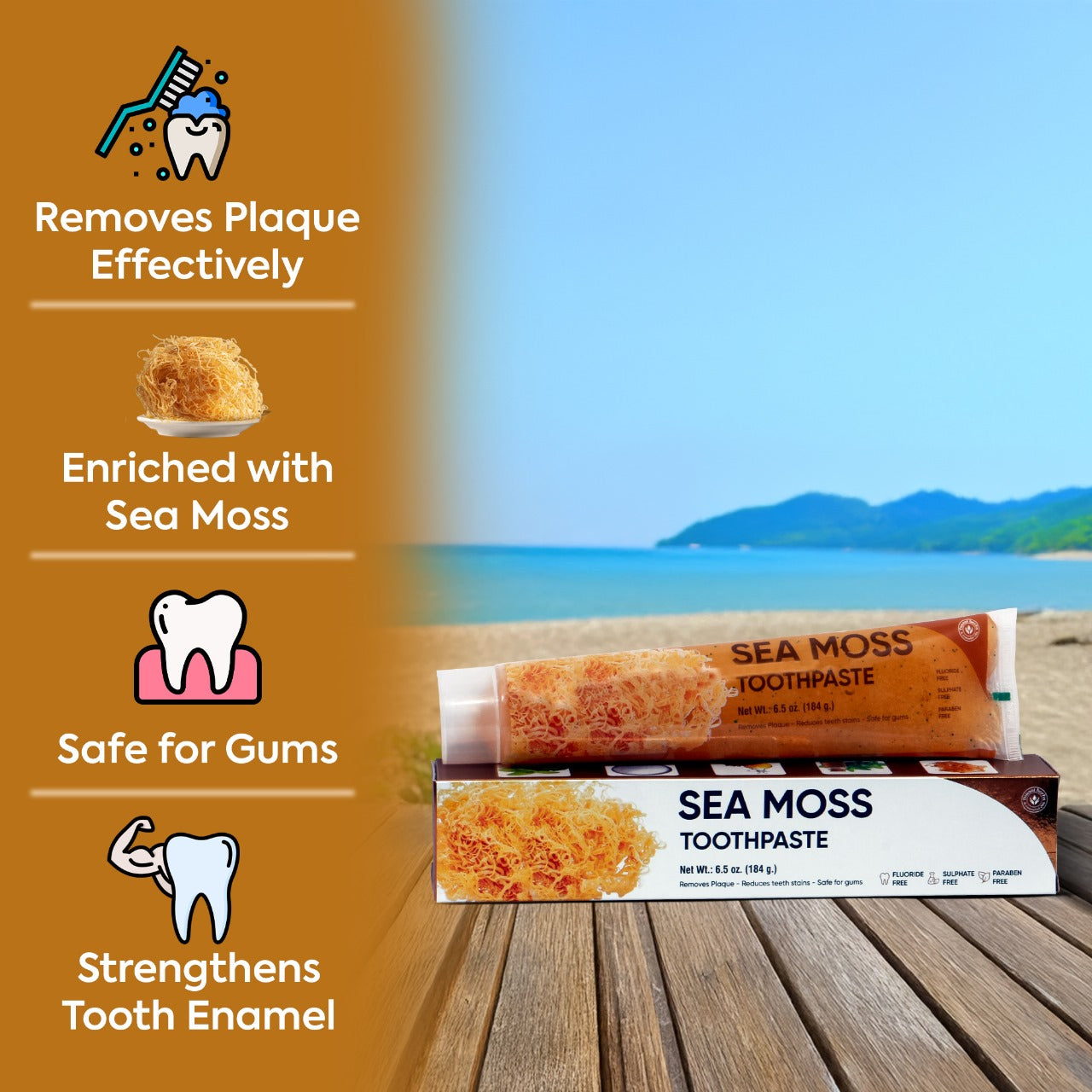 Yunani Sea Moss Toothpaste