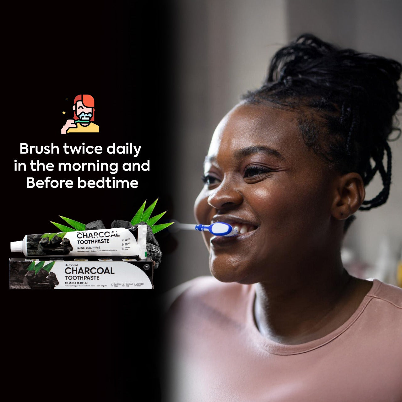 Yunani Herbs - Activated Charcoal Toothpaste