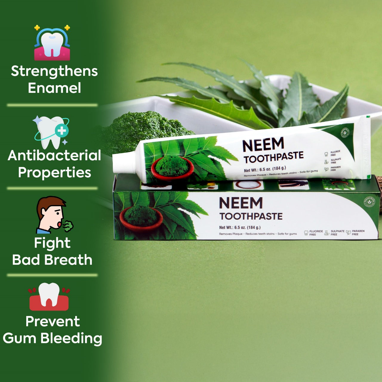 Yunani Herbs - Neem Toothpaste