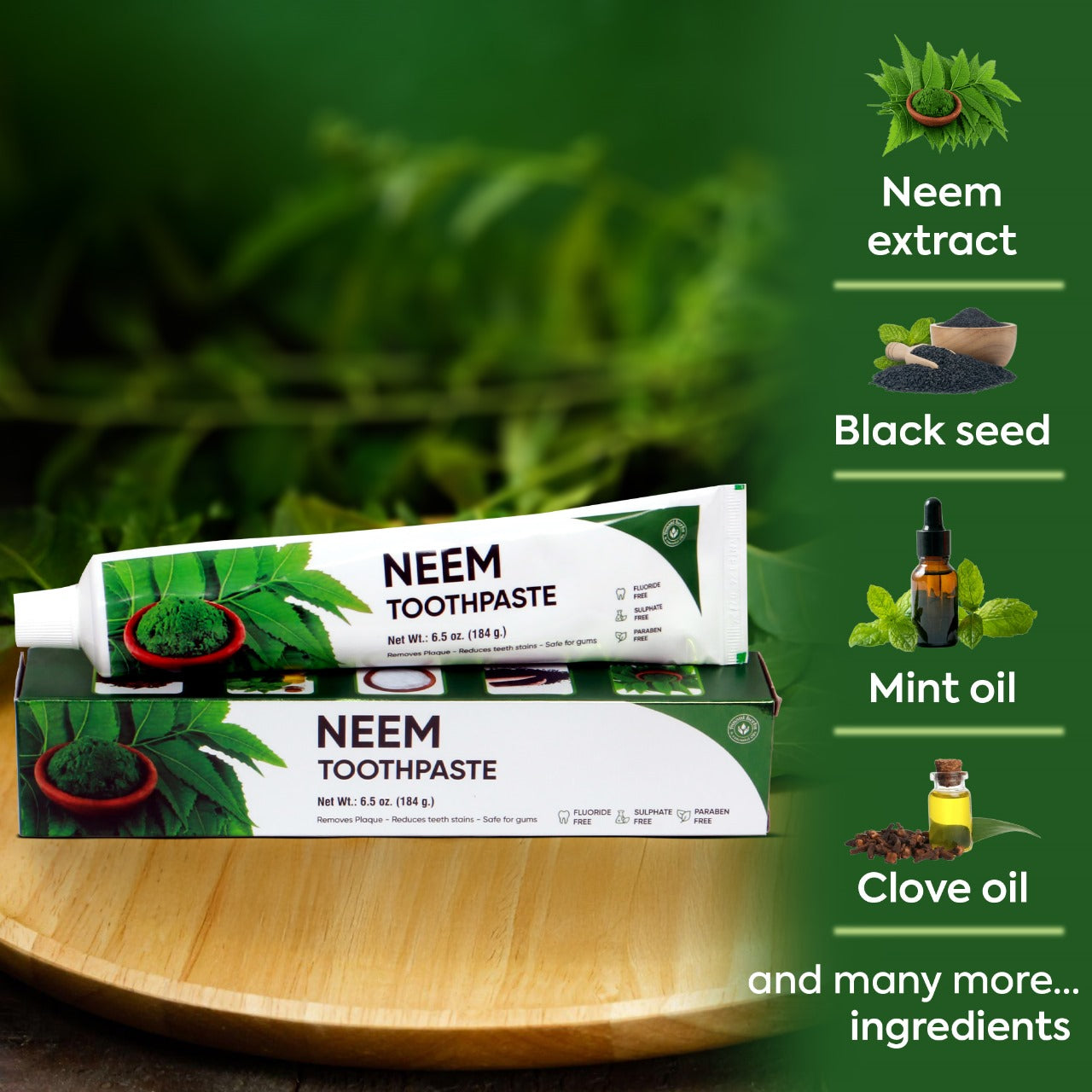 Yunani Herbs - Neem Toothpaste