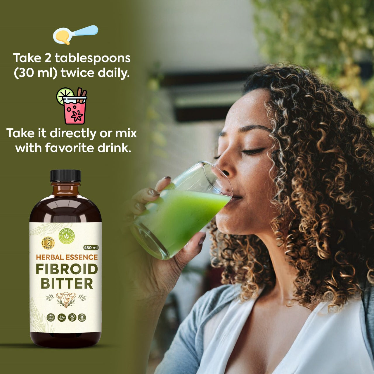 Fibroid Bitters 480 mls 